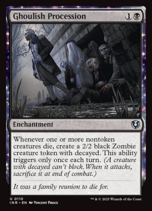 Ghoulish Procession<br /><span class="collector-number">Collector No. 110</span>