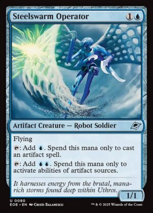 Steelswarm Operator<br /><span class="collector-number">Collector No. 80</span>