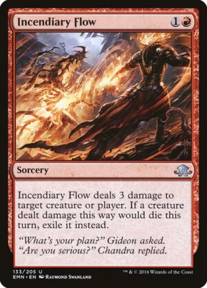 Incendiary Flow - Foil<br /><span class="collector-number">Collector No. 133</span>