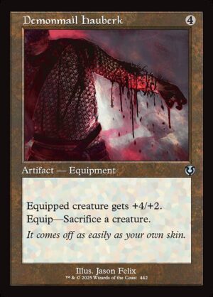 Demonmail Hauberk<br /><span class="collector-number">Collector No. 442</span>