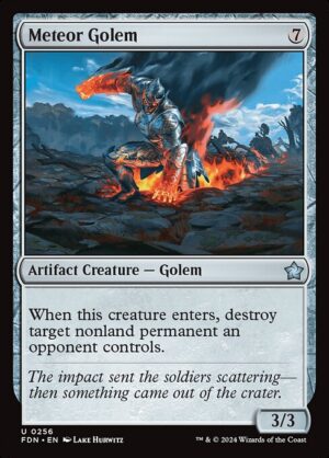 Meteor Golem<br /><span class="collector-number">Collector No. 256</span>