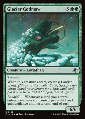 Glacier Godmaw<br /><span class="collector-number">Collector No. 188</span>