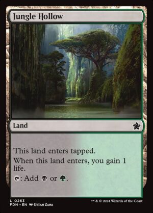 Jungle Hollow - Foil<br /><span class="collector-number">Collector No. 263</span>