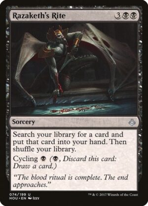Razaketh's Rite<br /><span class="collector-number">Collector No. 74</span>