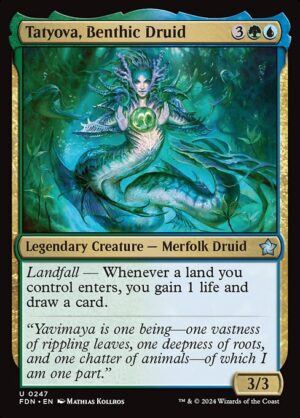 Tatyova, Benthic Druid<br /><span class="collector-number">Collector No. 247</span>