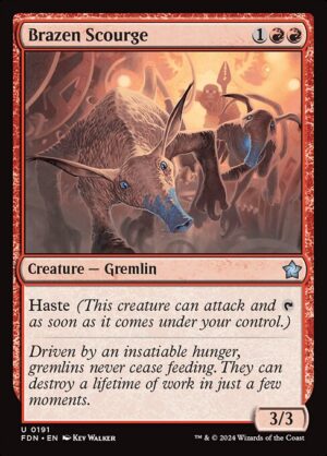 Brazen Scourge<br /><span class="collector-number">Collector No. 191</span>