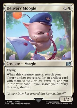Delivery Moogle<br /><span class="collector-number">Collector No. 15</span>