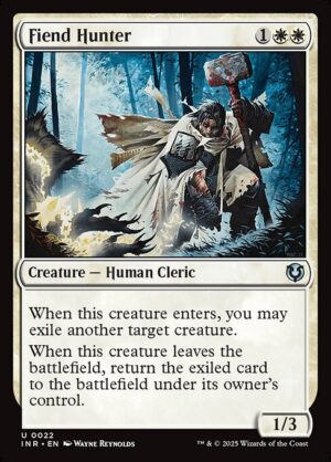 Fiend Hunter - Foil<br /><span class="collector-number">Collector No. 22</span>