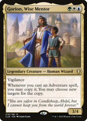 Gorion, Wise Mentor<br /><span class="collector-number">Collector No. 276</span>