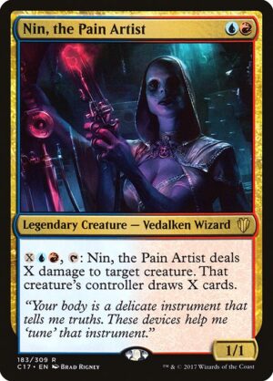 Nin, the Pain Artist<br /><span class="collector-number">Collector No. 183</span>