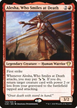 Alesha, Who Smiles at Death<br /><span class="collector-number">Collector No. 143</span>