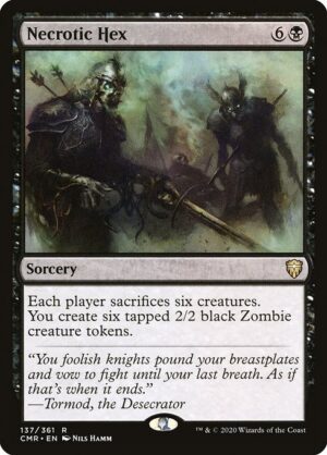 Necrotic Hex<br /><span class="collector-number">Collector No. 137</span>