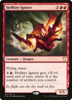 Hellkite Igniter<br /><span class="collector-number">Collector No. 124</span>