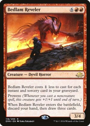 Bedlam Reveler<br /><span class="collector-number">Collector No. 118</span>