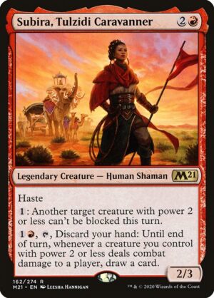 Subira, Tulzidi Caravanner<br /><span class="collector-number">Collector No. 162</span>