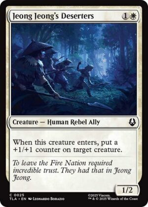 Jeong Jeong's Deserters<br /><span class="collector-number">Collector No. 25</span>