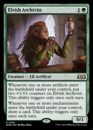 Elvish Archivist<br /><span class="collector-number">Collector No. 168</span>