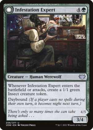 Infestation Expert // Infested Werewolf - Foil<br /><span class="collector-number">Collector No. 206</span>