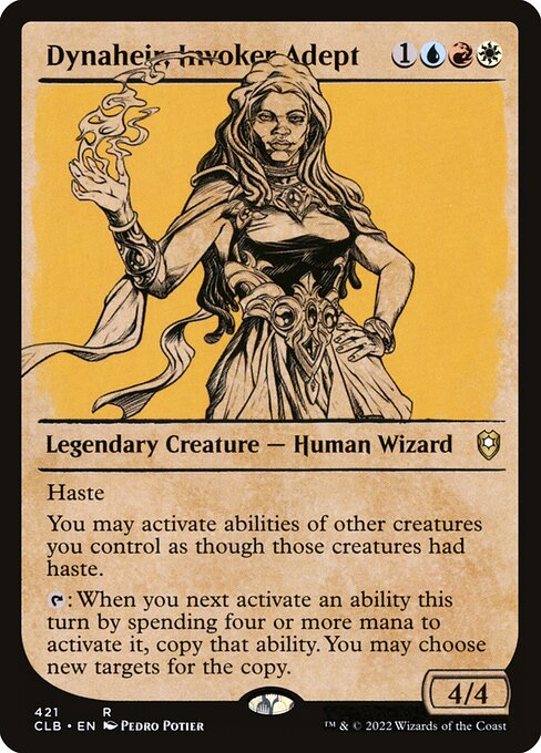 Dynaheir, Invoker Adept — Commander Legends: Battle for Baldur's Gate