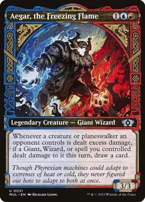 Aegar, the Freezing Flame<br /><span class="collector-number">Collector No. 31</span>