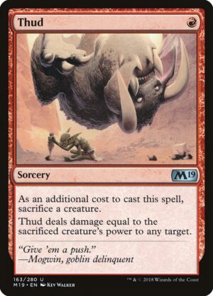 Thud<br /><span class="collector-number">Collector No. 163</span>