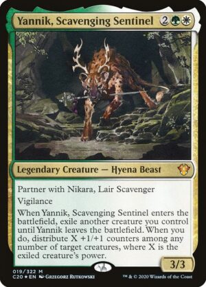 Yannik, Scavenging Sentinel<br /><span class="collector-number">Collector No. 19</span>