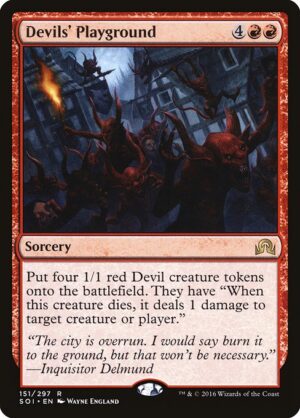 Devils' Playground<br /><span class="collector-number">Collector No. 151</span>