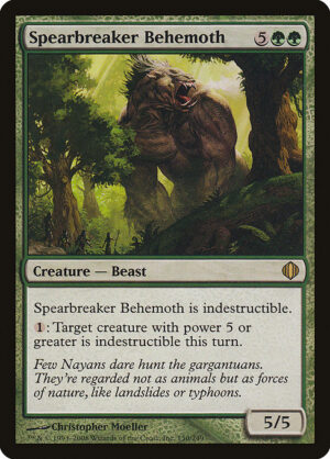 Spearbreaker Behemoth<br /><span class="collector-number">Collector No. 150</span>