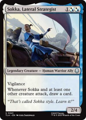 Sokka, Lateral Strategist<br /><span class="collector-number">Collector No. 241</span>