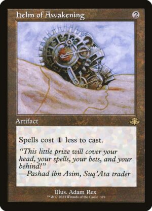 Helm of Awakening - Foil<br /><span class="collector-number">Collector No. 379</span>
