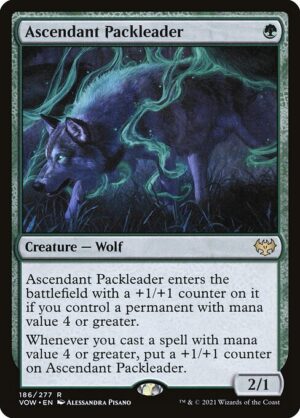 Ascendant Packleader<br /><span class="collector-number">Collector No. 186</span>