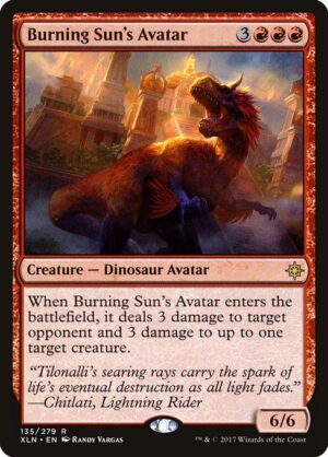 Burning Sun's Avatar<br /><span class="collector-number">Collector No. 135</span>
