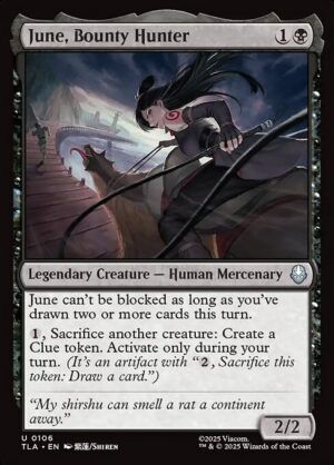June, Bounty Hunter<br /><span class="collector-number">Collector No. 106</span>