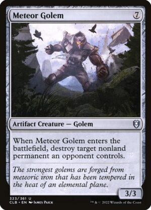 Meteor Golem<br /><span class="collector-number">Collector No. 323</span>