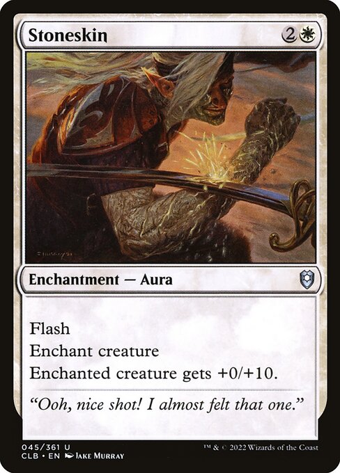 Stoneskin<br /><span class="collector-number">Collector No. 45</span>