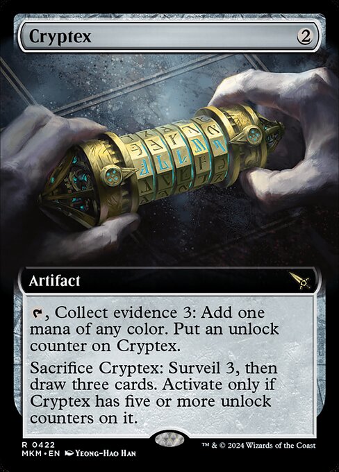 Cryptex<br /><span class="collector-number">Collector No. 422</span>
