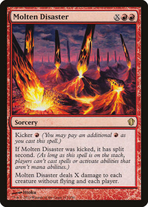 Molten Disaster<br /><span class="collector-number">Collector No. 117</span>