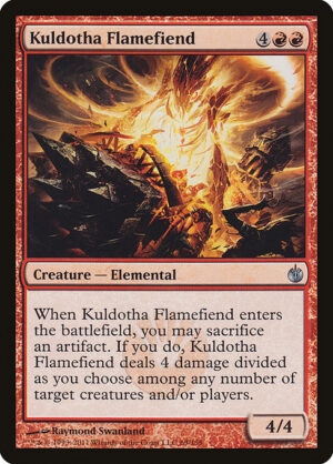 Kuldotha Flamefiend<br /><span class="collector-number">Collector No. 69</span>