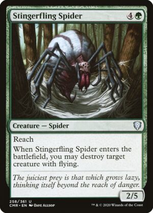 Stingerfling Spider<br /><span class="collector-number">Collector No. 258</span>