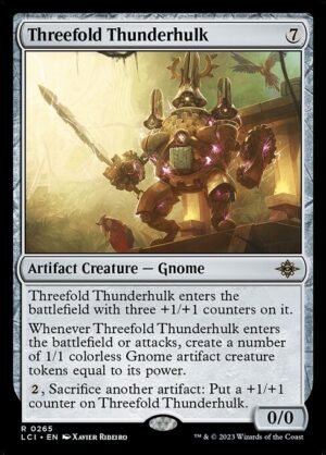 Threefold Thunderhulk<br /><span class="collector-number">Collector No. 265</span>