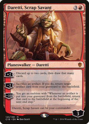 Daretti, Scrap Savant<br /><span class="collector-number">Collector No. 123</span>