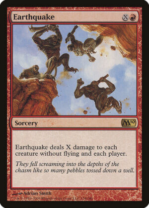 Earthquake<br /><span class="collector-number">Collector No. 134</span>