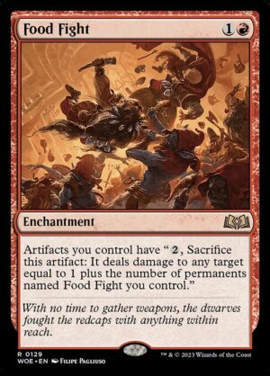 Food Fight<br /><span class="collector-number">Collector No. 129</span>
