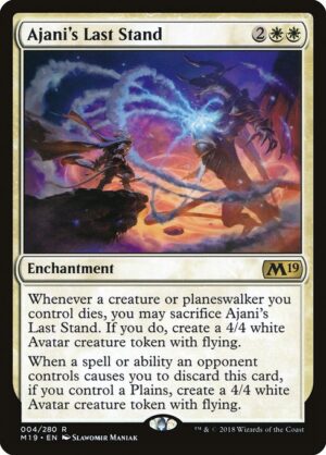 Ajani's Last Stand<br /><span class="collector-number">Collector No. 4</span>