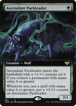 Ascendant Packleader - Foil<br /><span class="collector-number">Collector No. 383</span>