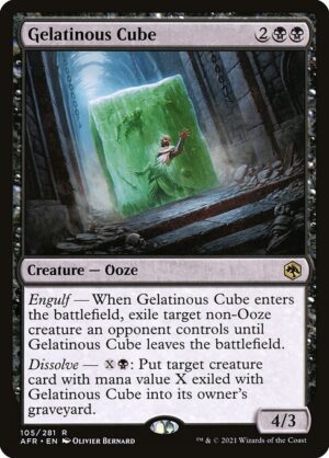Gelatinous Cube<br /><span class="collector-number">Collector No. 105</span>
