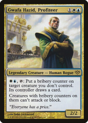 Gwafa Hazid, Profiteer<br /><span class="collector-number">Collector No. 110</span>