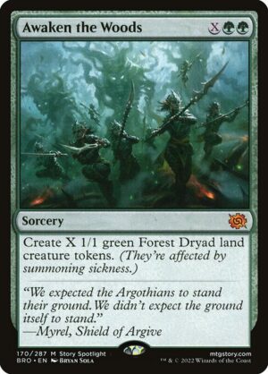 Awaken the Woods - Foil<br /><span class="collector-number">Collector No. 170</span>