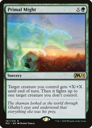 Primal Might<br /><span class="collector-number">Collector No. 197</span>