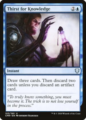 Thirst for Knowledge - Foil<br /><span class="collector-number">Collector No. 103</span>